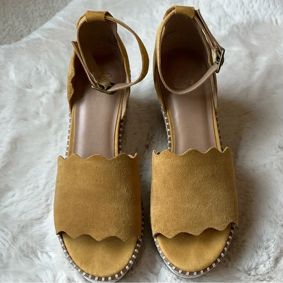 Crown Vintage Shoes Crown Vintage Daffodil Mustard Yellowgold